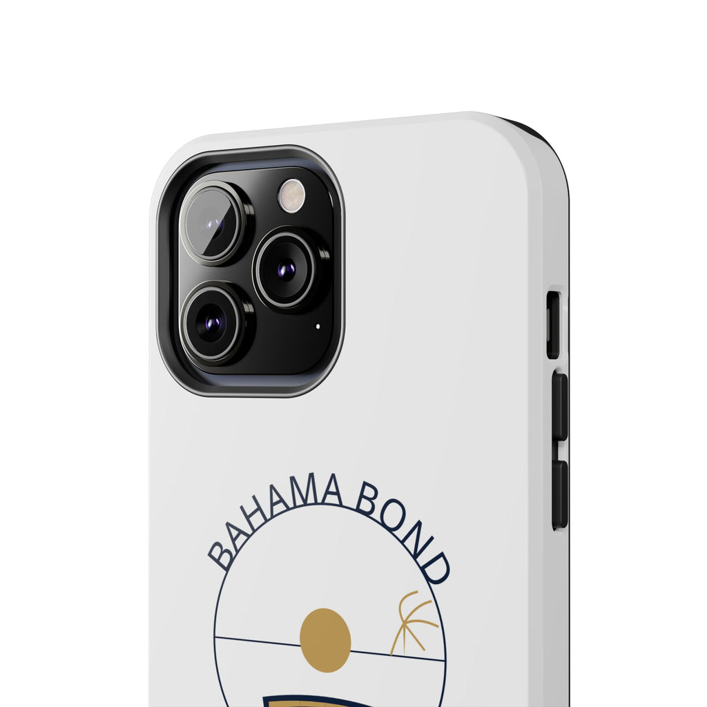 Bahama Bond Tough Phone Case — "The Asset of Time" Minimal Coastal Phone Cover