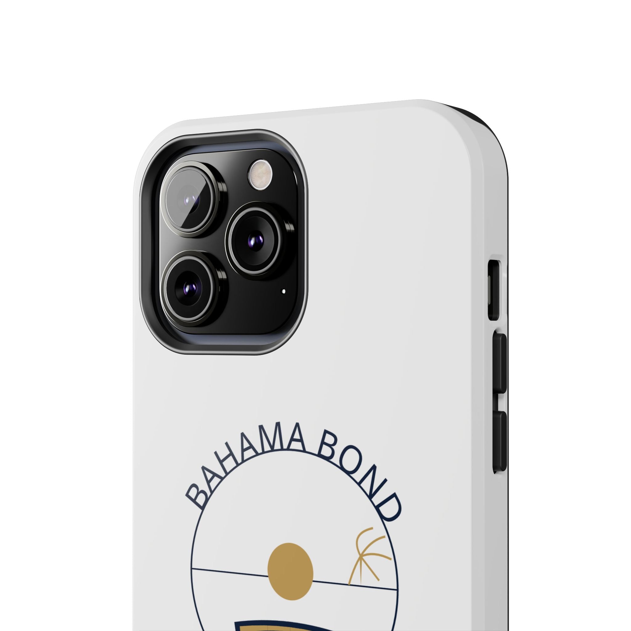 Bahama Bond Tough Phone Case — "The Asset of Time" Minimal Coastal Phone Cover
