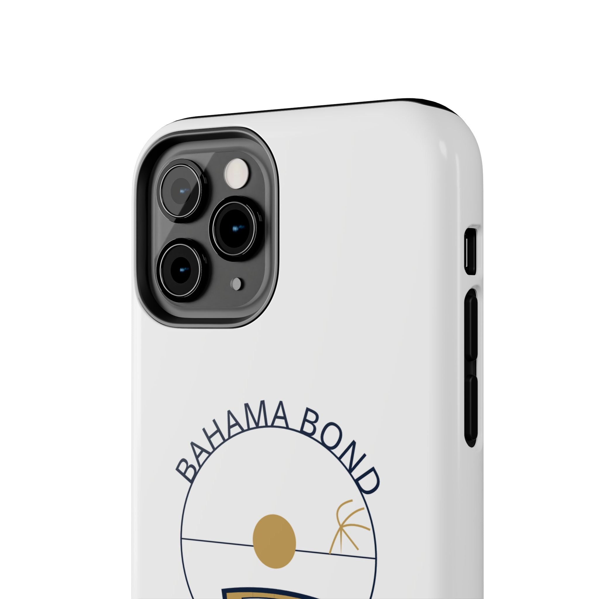 Bahama Bond Tough Phone Case — "The Asset of Time" Minimal Coastal Phone Cover