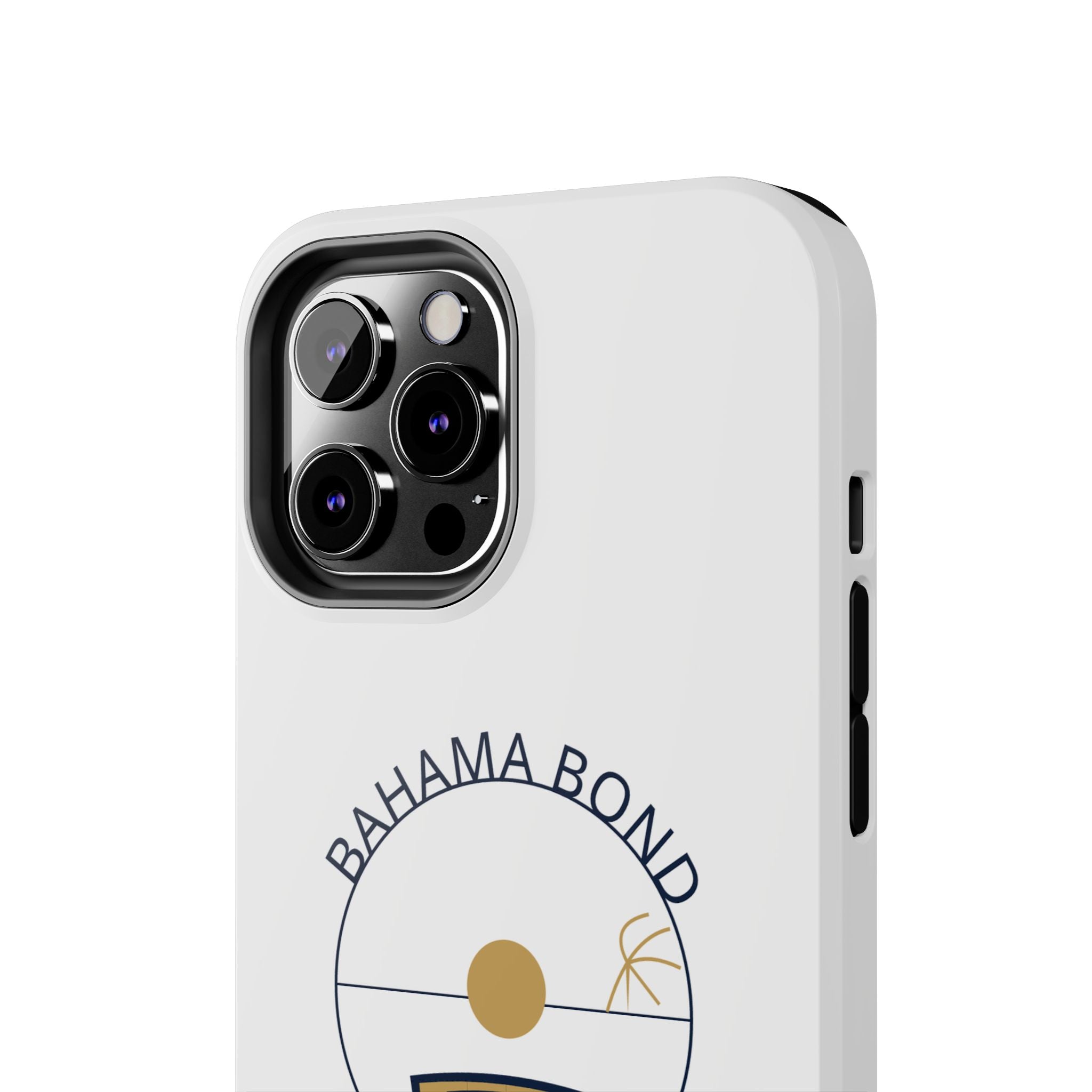 Bahama Bond Tough Phone Case — "The Asset of Time" Minimal Coastal Phone Cover