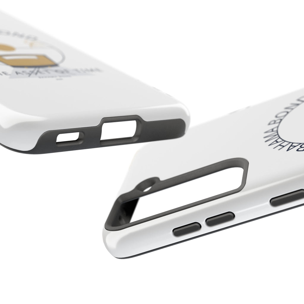 Bahama Bond Tough Phone Case — "The Asset of Time" Minimal Coastal Phone Cover