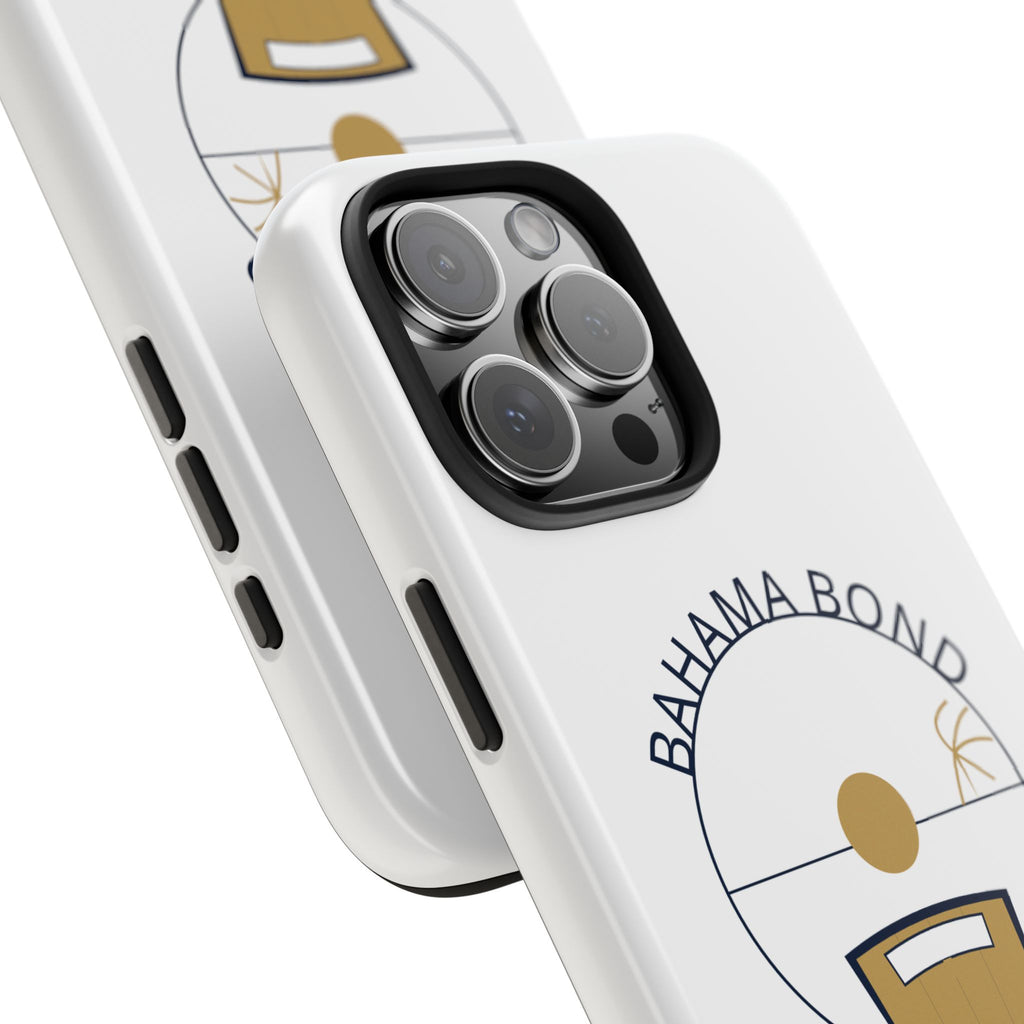 Bahama Bond Tough Phone Case — "The Asset of Time" Minimal Coastal Phone Cover