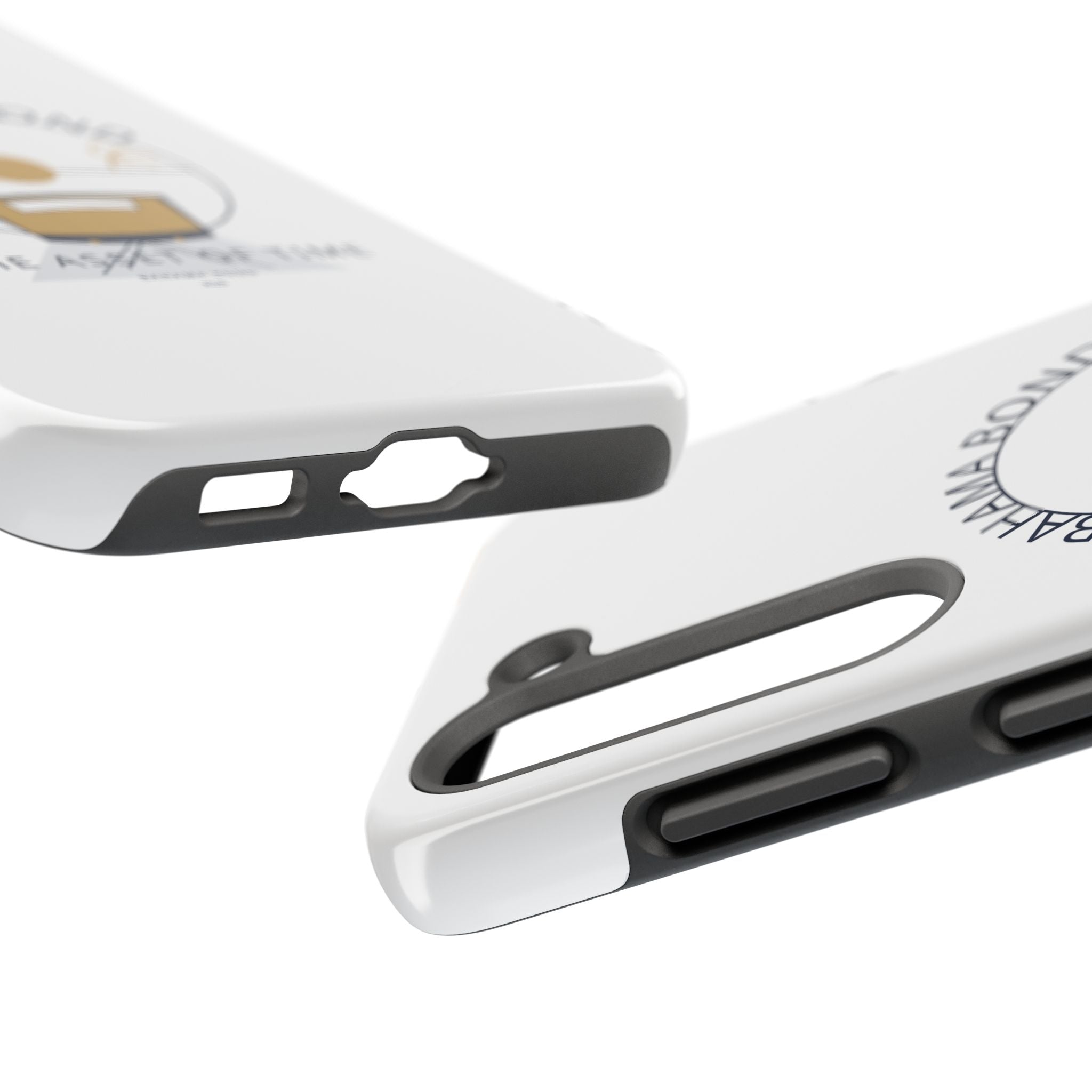 Bahama Bond Tough Phone Case — "The Asset of Time" Minimal Coastal Phone Cover