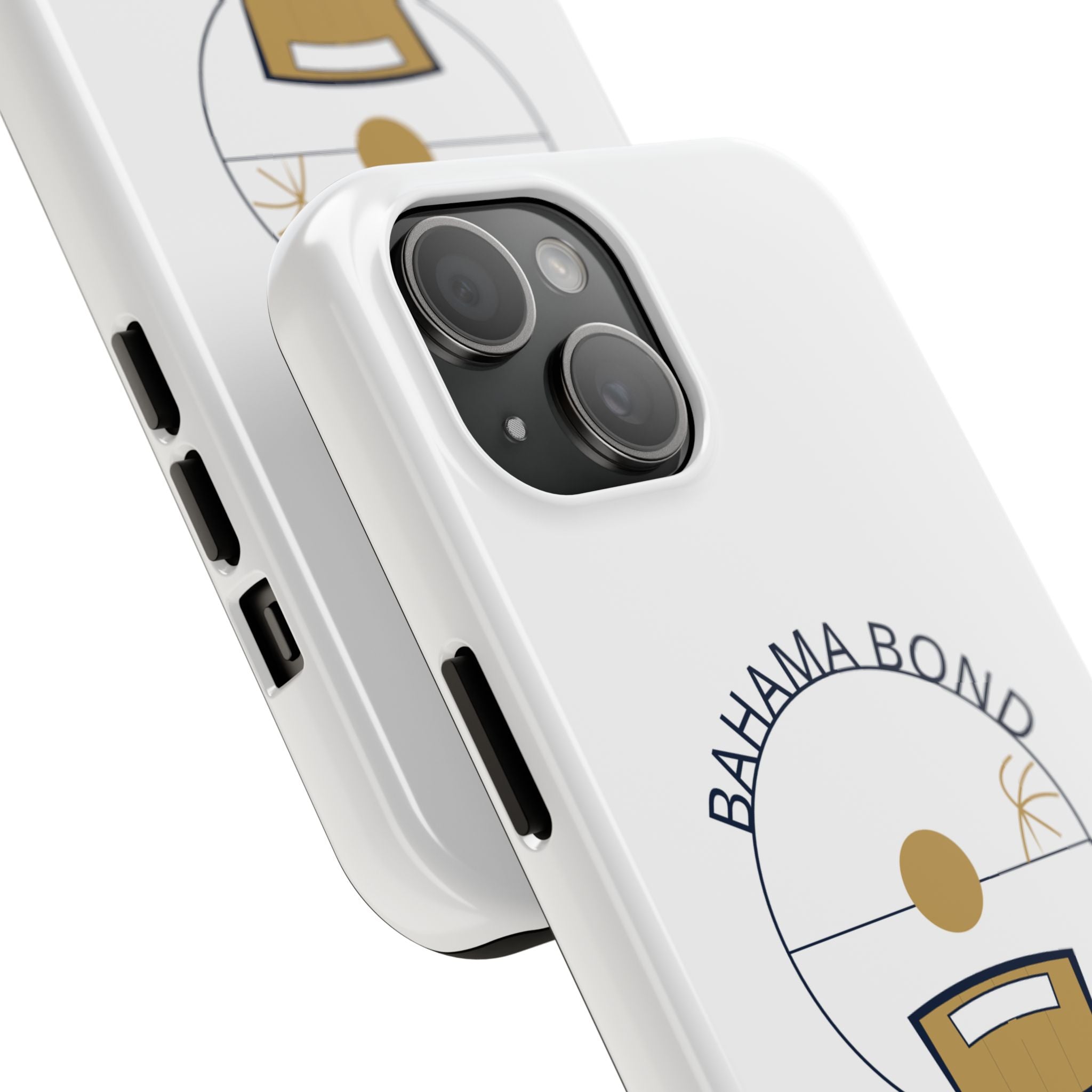 Bahama Bond Tough Phone Case — "The Asset of Time" Minimal Coastal Phone Cover