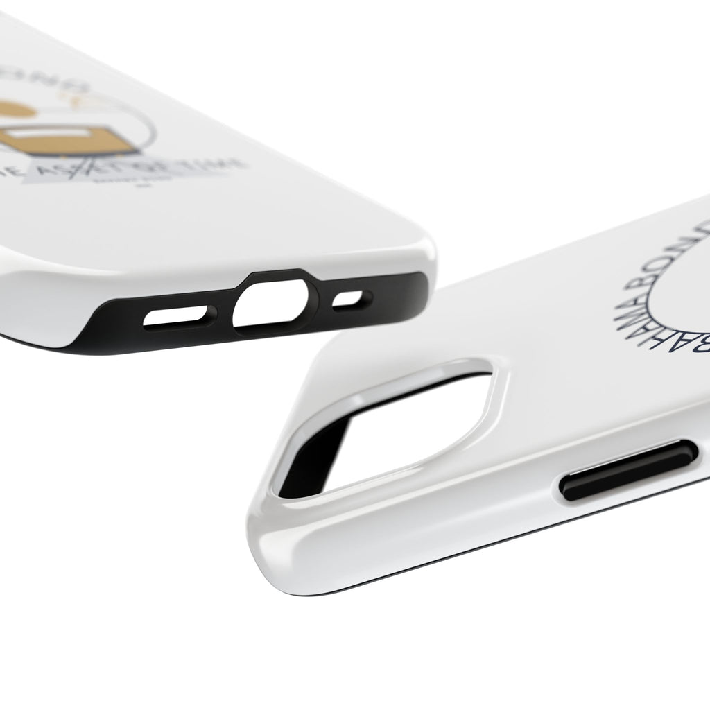 Bahama Bond Tough Phone Case — "The Asset of Time" Minimal Coastal Phone Cover