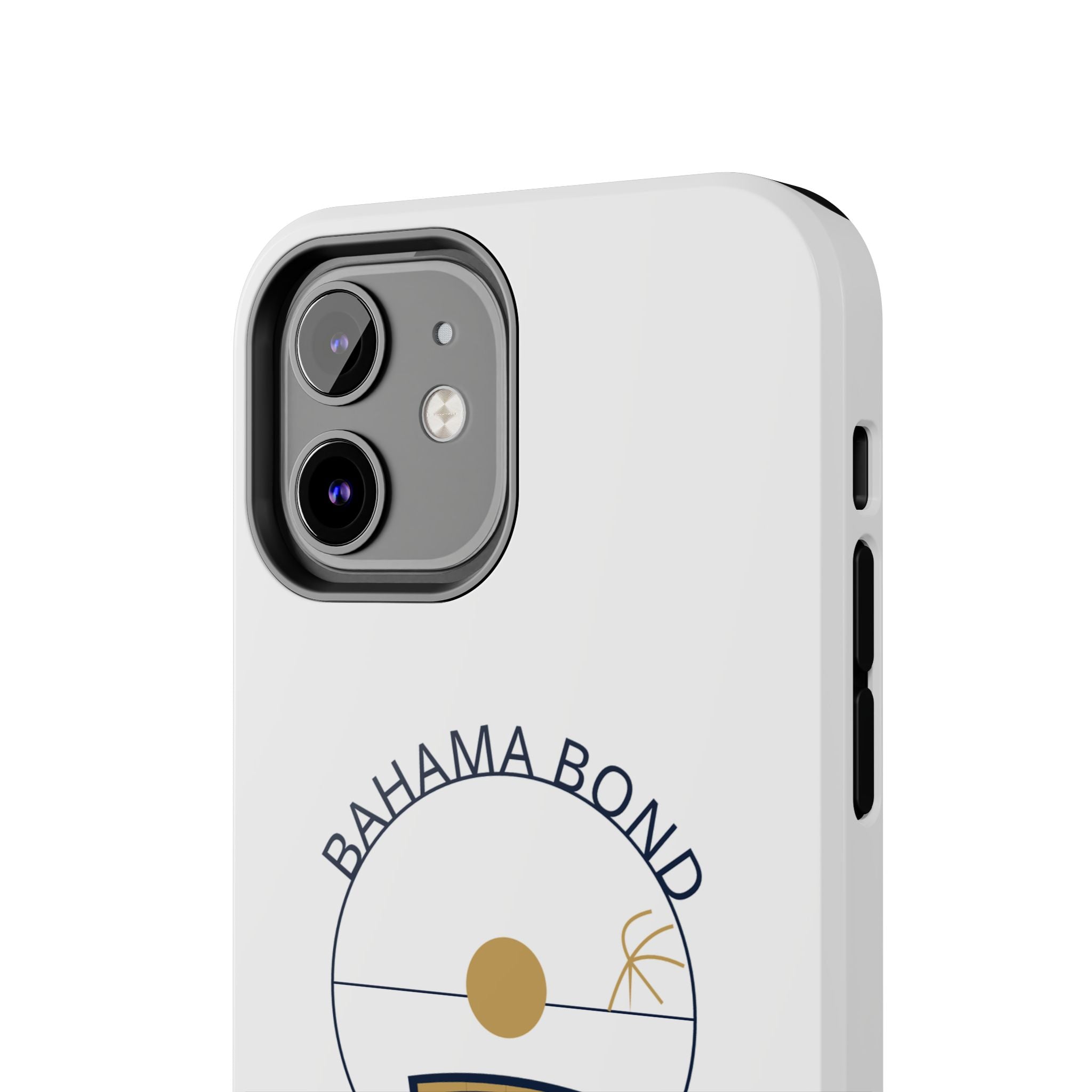Bahama Bond Tough Phone Case — "The Asset of Time" Minimal Coastal Phone Cover