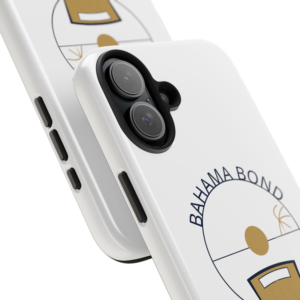 Bahama Bond Tough Phone Case — "The Asset of Time" Minimal Coastal Phone Cover