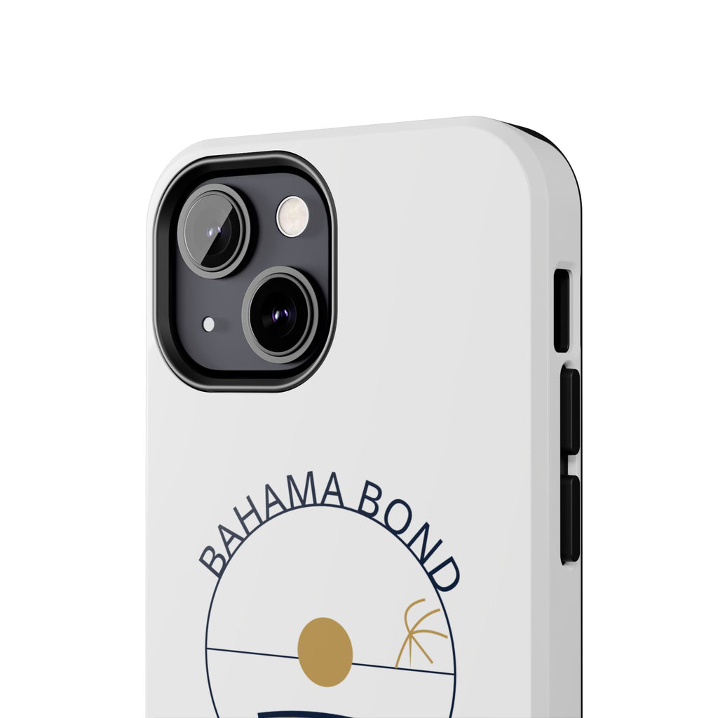 Bahama Bond Tough Phone Case — "The Asset of Time" Minimal Coastal Phone Cover