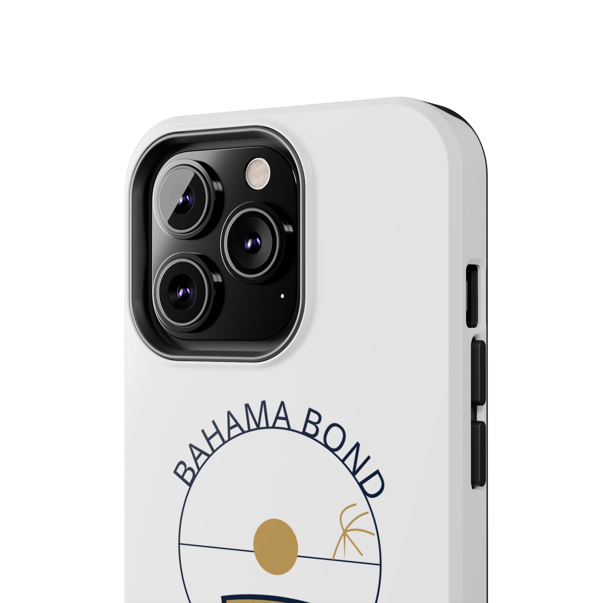 Bahama Bond Tough Phone Case — "The Asset of Time" Minimal Coastal Phone Cover