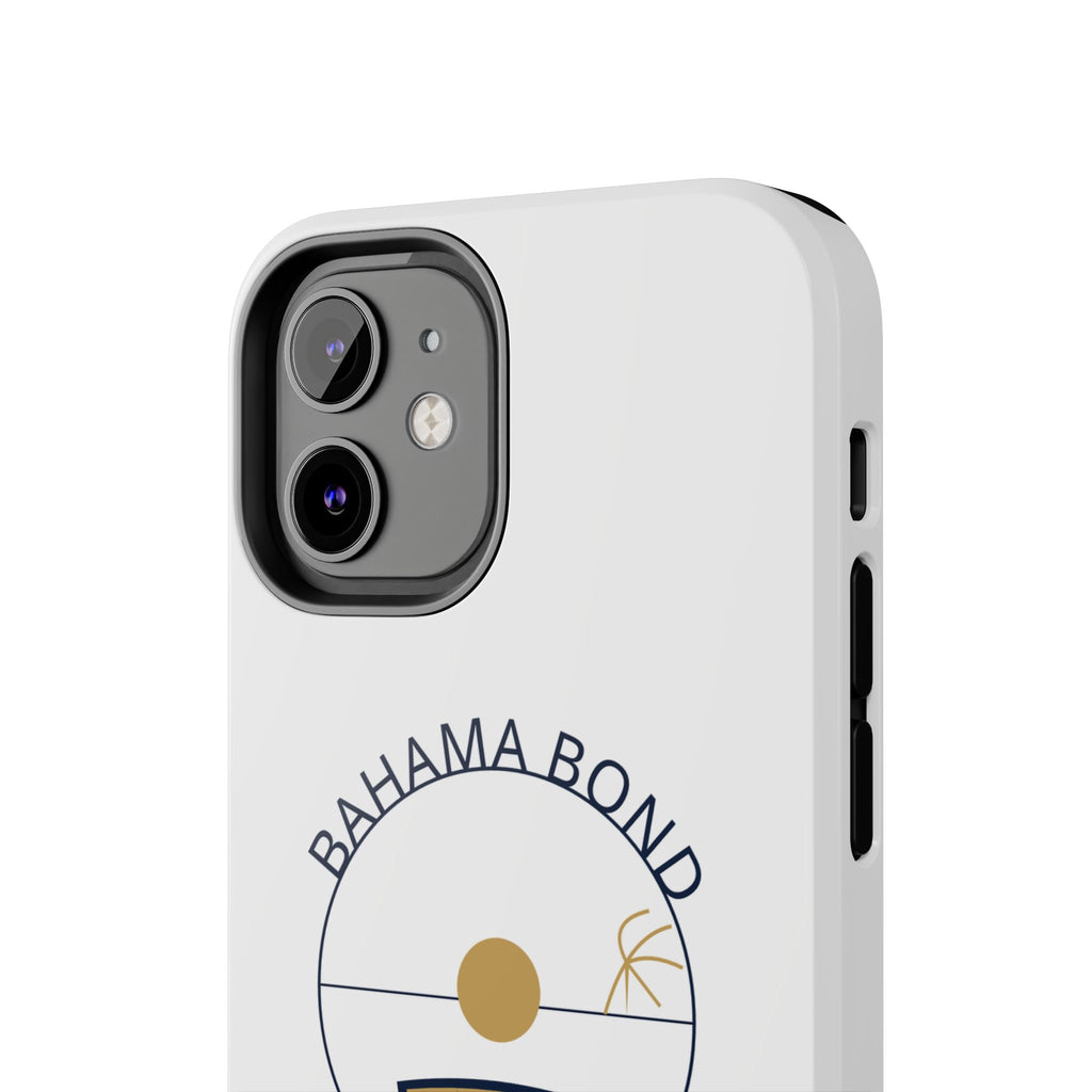 Bahama Bond Tough Phone Case — "The Asset of Time" Minimal Coastal Phone Cover