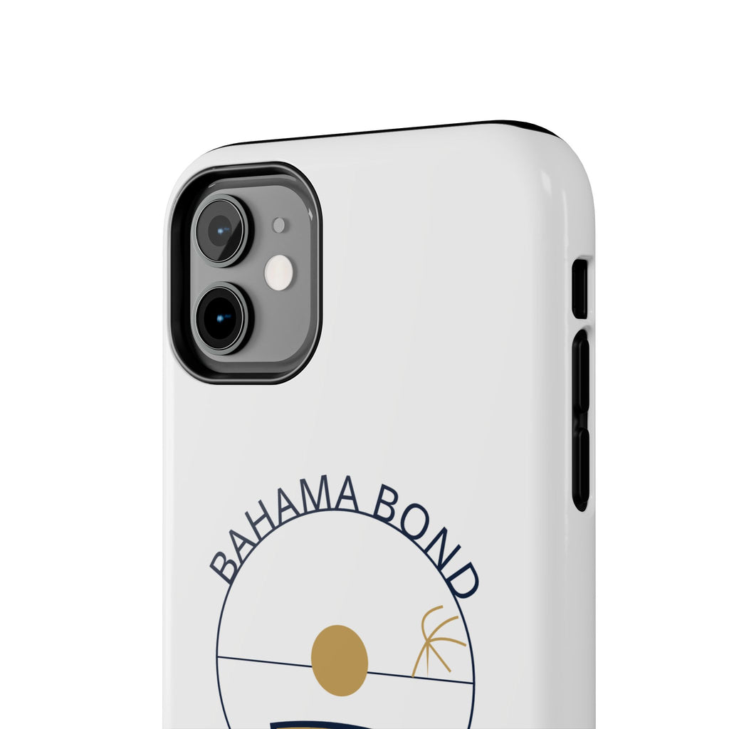Bahama Bond Tough Phone Case — "The Asset of Time" Minimal Coastal Phone Cover