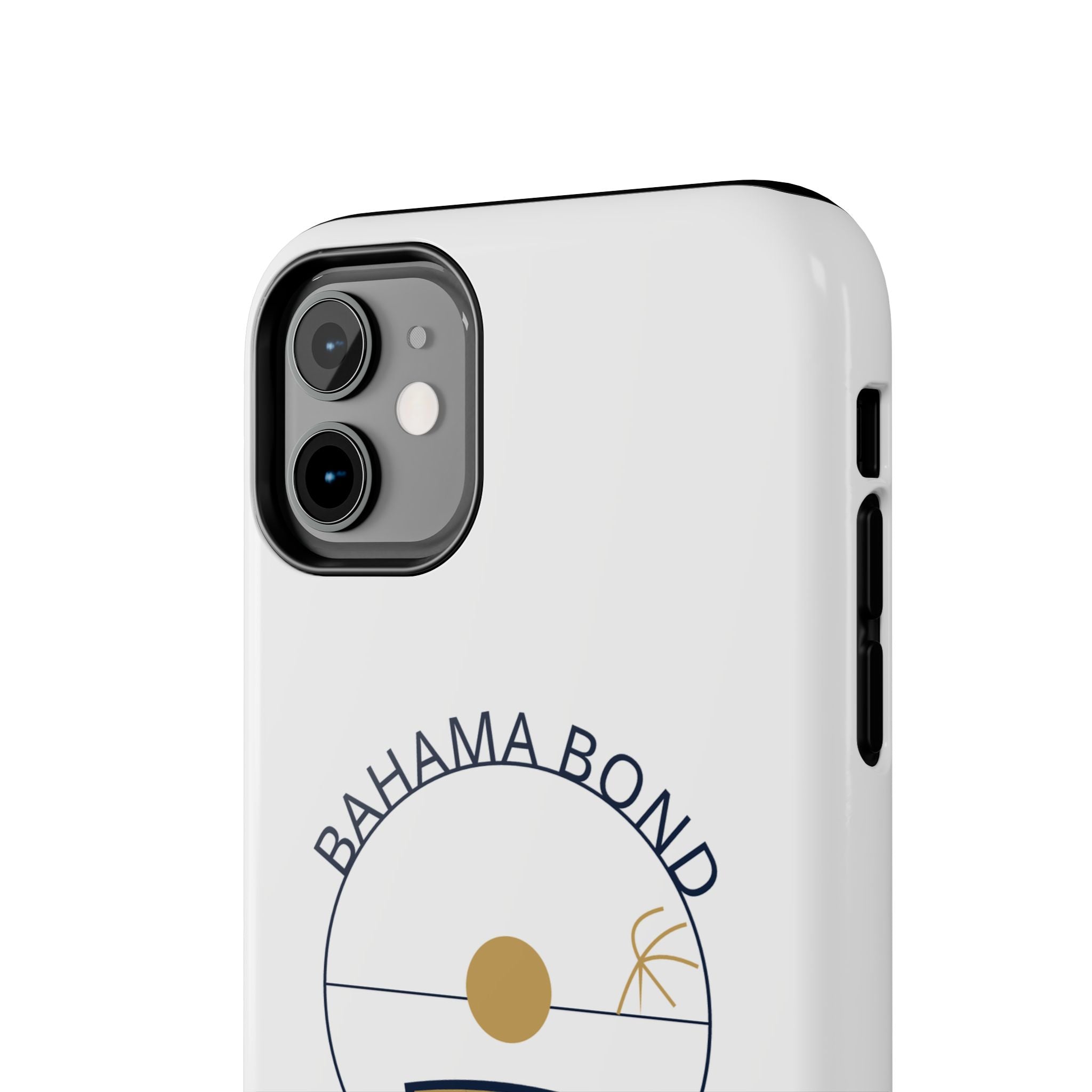 Bahama Bond Tough Phone Case — "The Asset of Time" Minimal Coastal Phone Cover