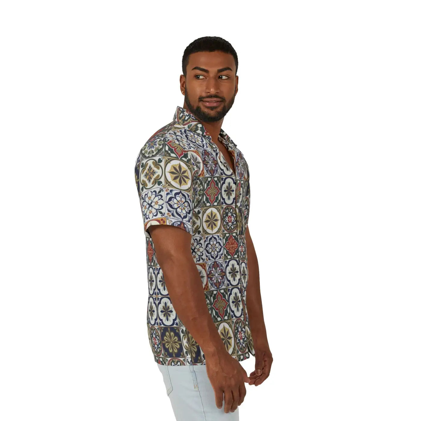Hawaiian Camp Shirt – Tropical Energy Cotton - Dipaliz