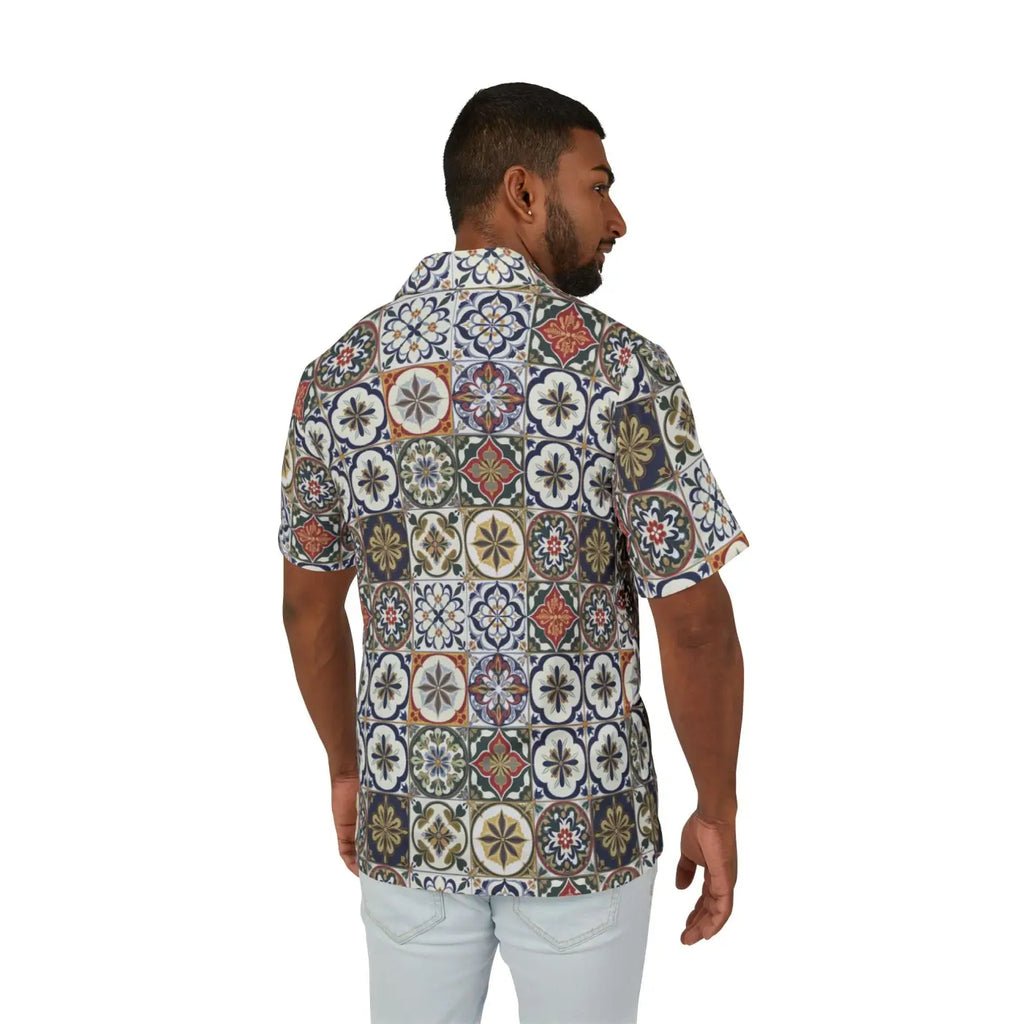 Hawaiian Camp Shirt – Tropical Energy Cotton - Dipaliz