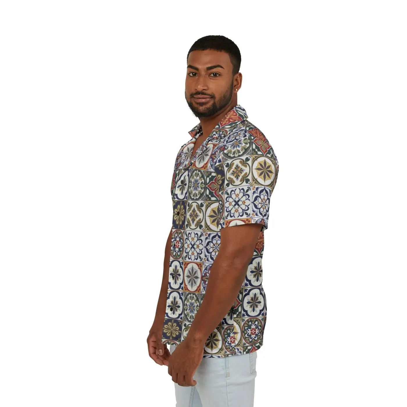 Hawaiian Camp Shirt – Tropical Energy Cotton - Dipaliz