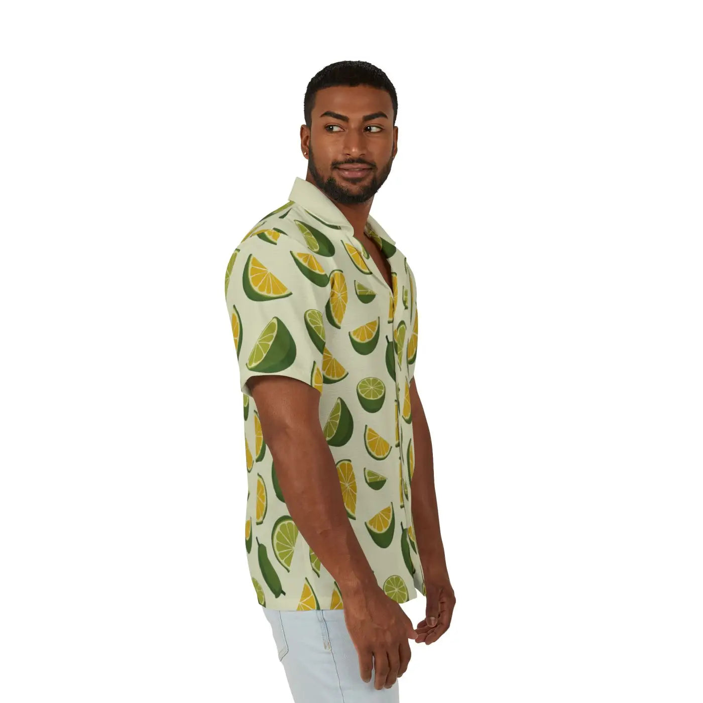 Tropical Citrus Camp Shirt – Summer Vacation - Dipaliz