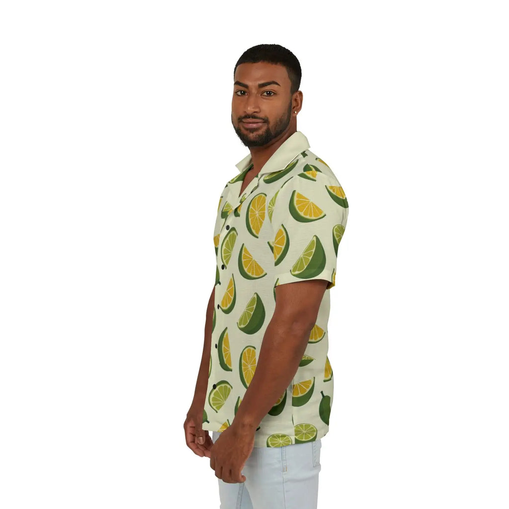 Tropical Citrus Camp Shirt – Summer Vacation - Dipaliz