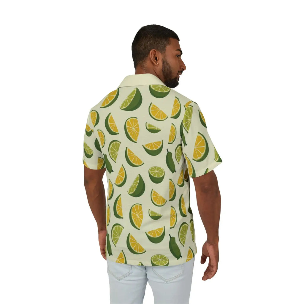 Tropical Citrus Camp Shirt – Summer Vacation - Dipaliz