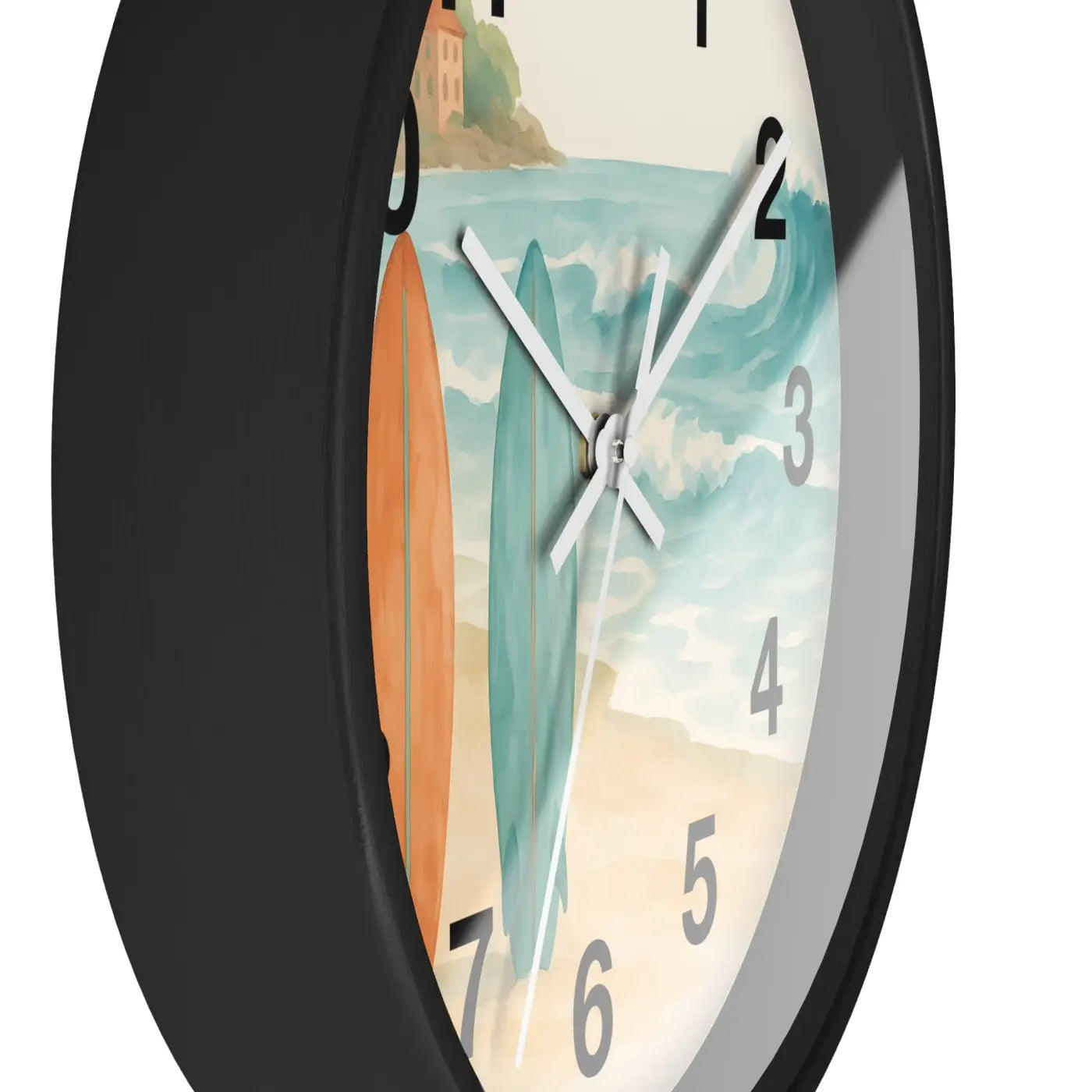 Vintage Surfboards – Wooden Wall Clock - Dipaliz